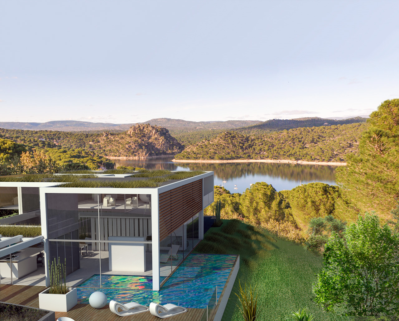 modelo-de-renderizado-fotorrealista-con-vistas-al-lago-y-al-bosque-con-piscina-terraza-ventanales-moderno-15-1