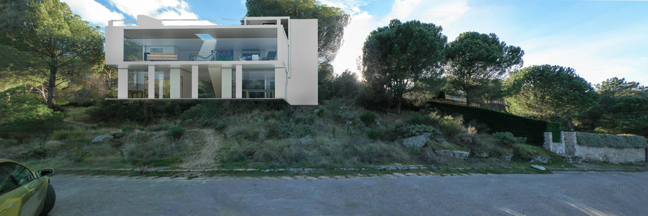 parcela-pano-frontal-calle-Le-Corbusier